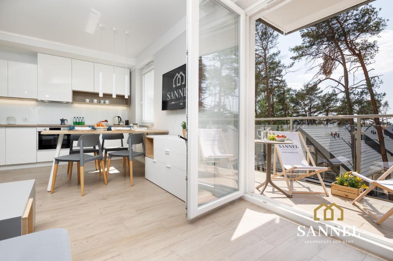 Apartament Sea Tide- Lesne Tarasy Dziwnowek-Sannel Apartments For Rent Екстериор снимка