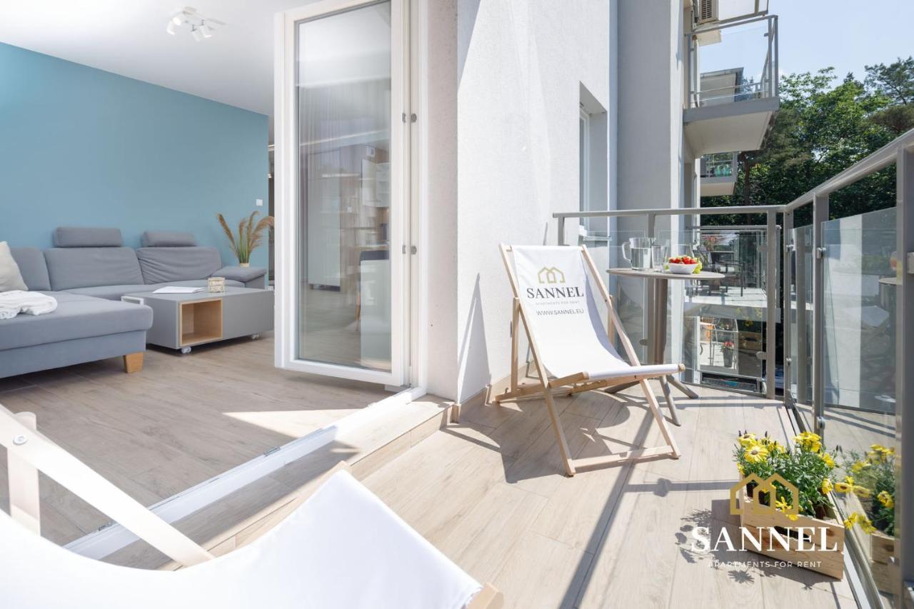 Apartament Sea Tide- Lesne Tarasy Dziwnowek-Sannel Apartments For Rent Екстериор снимка